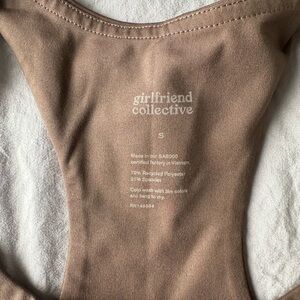 Girlfriend Collective Tan Sports Bra